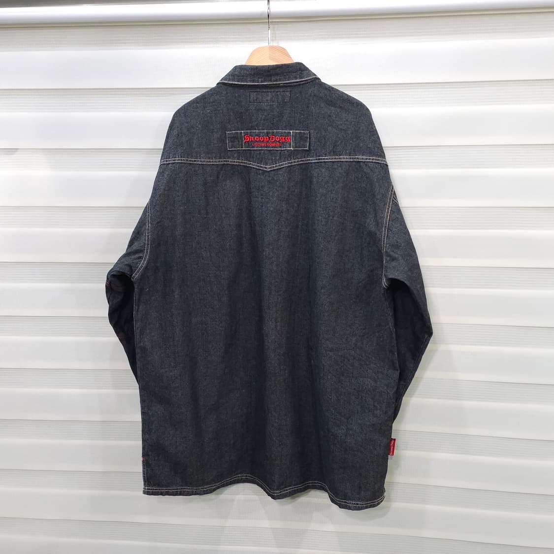 빈티지 스눕독 Snoop Dogg 빅사이즈 데님셔츠- 2XL 상품이미지8