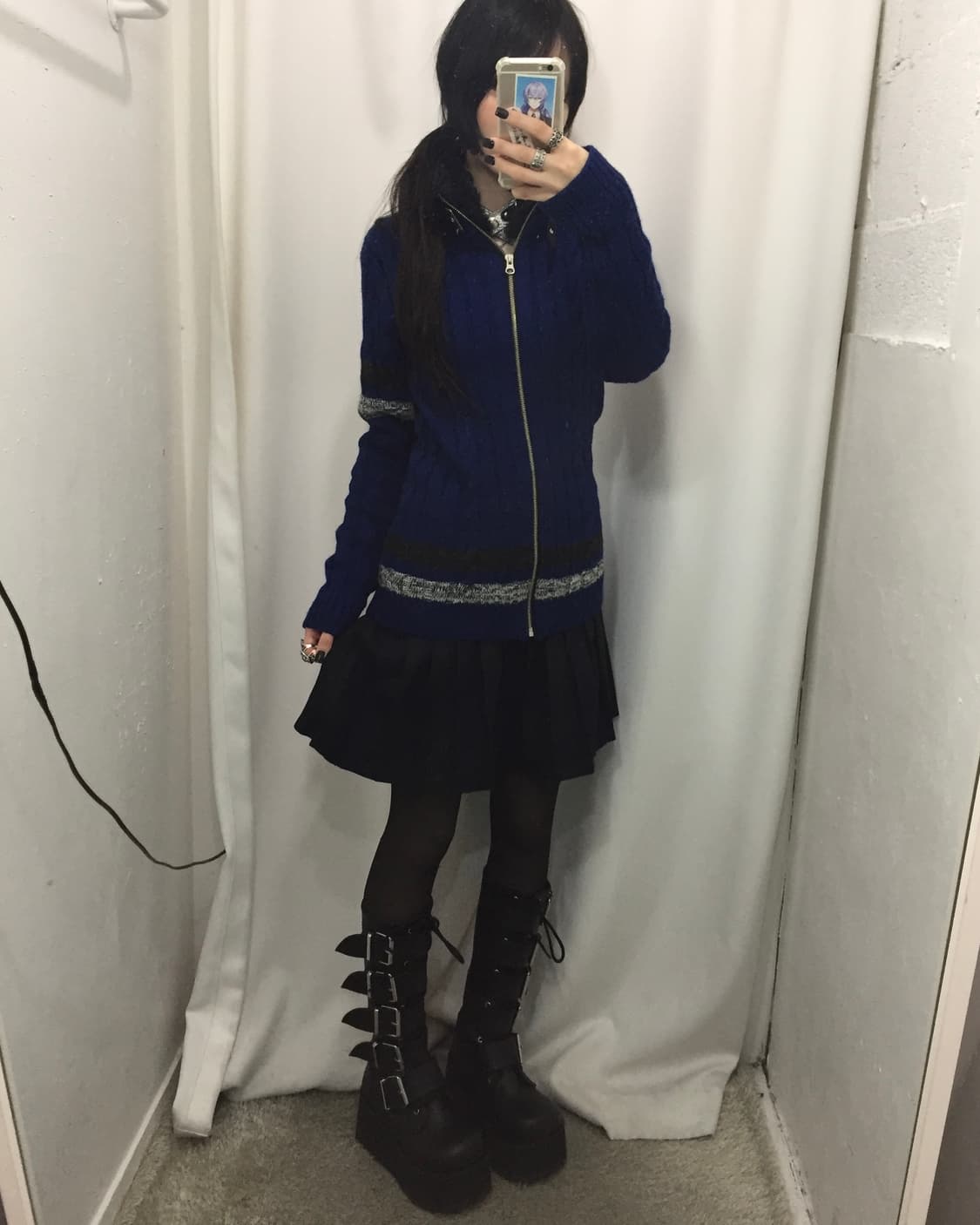 블루 펑크 세트 🩵 상품이미지3