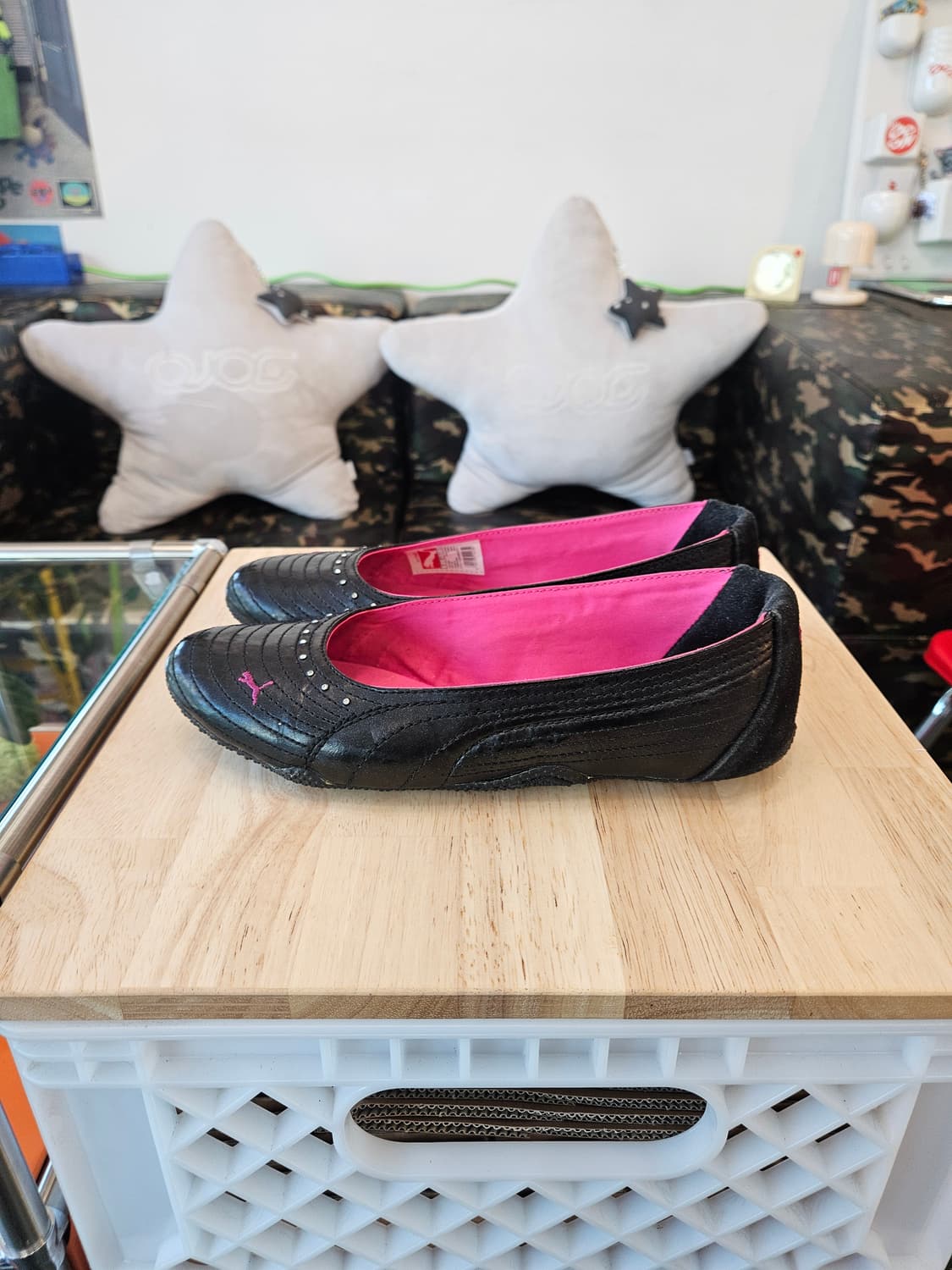 푸마 빈티지 플랫 상품이미지1