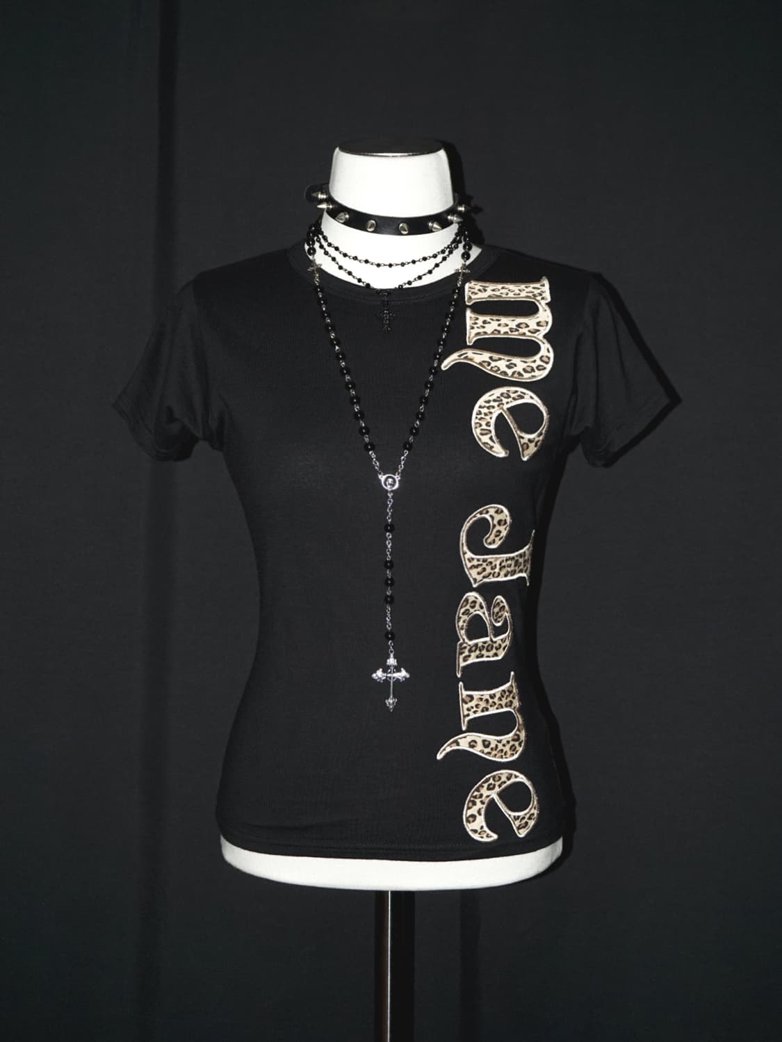 leopard lettering t  상품이미지1