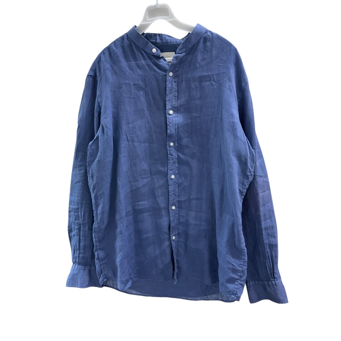 [L] 마시모두띠 린넨 블루 셔츠 상품이미지3