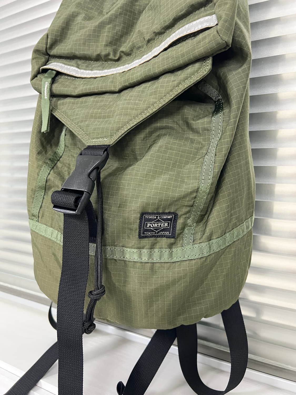 PORTER-RIPSTOP BACKPACK(Khaki) 상품이미지4