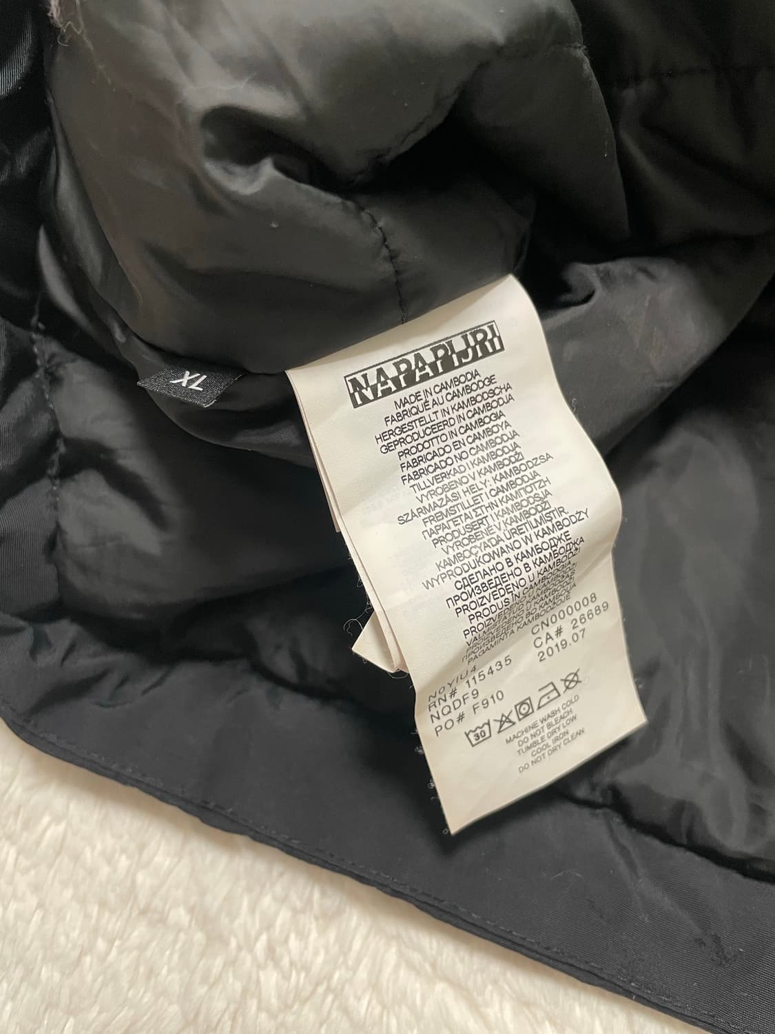 나파피리 아노락 패딩 상품이미지4