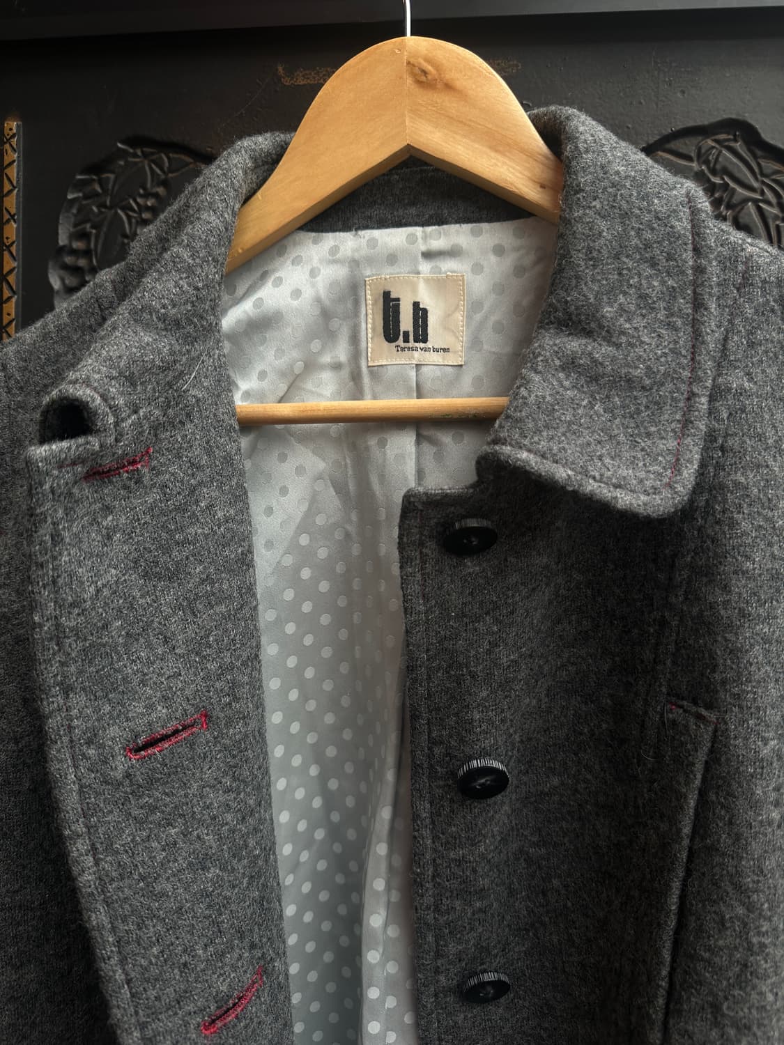 teresa van buren 울 코트 상품이미지8