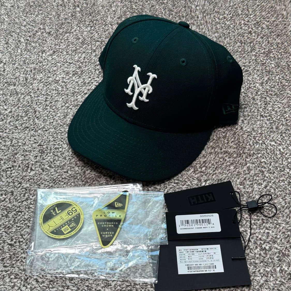 KITH 뉴에라 로우프로파일 뉴욕 메츠 7 3/4 볼캡 모자 상품이미지2