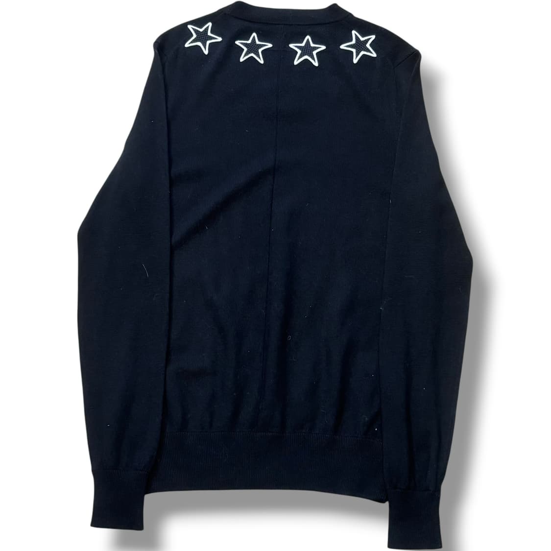 Givenchy 블랙 스타 자수 블랙 울 니트 상품이미지2