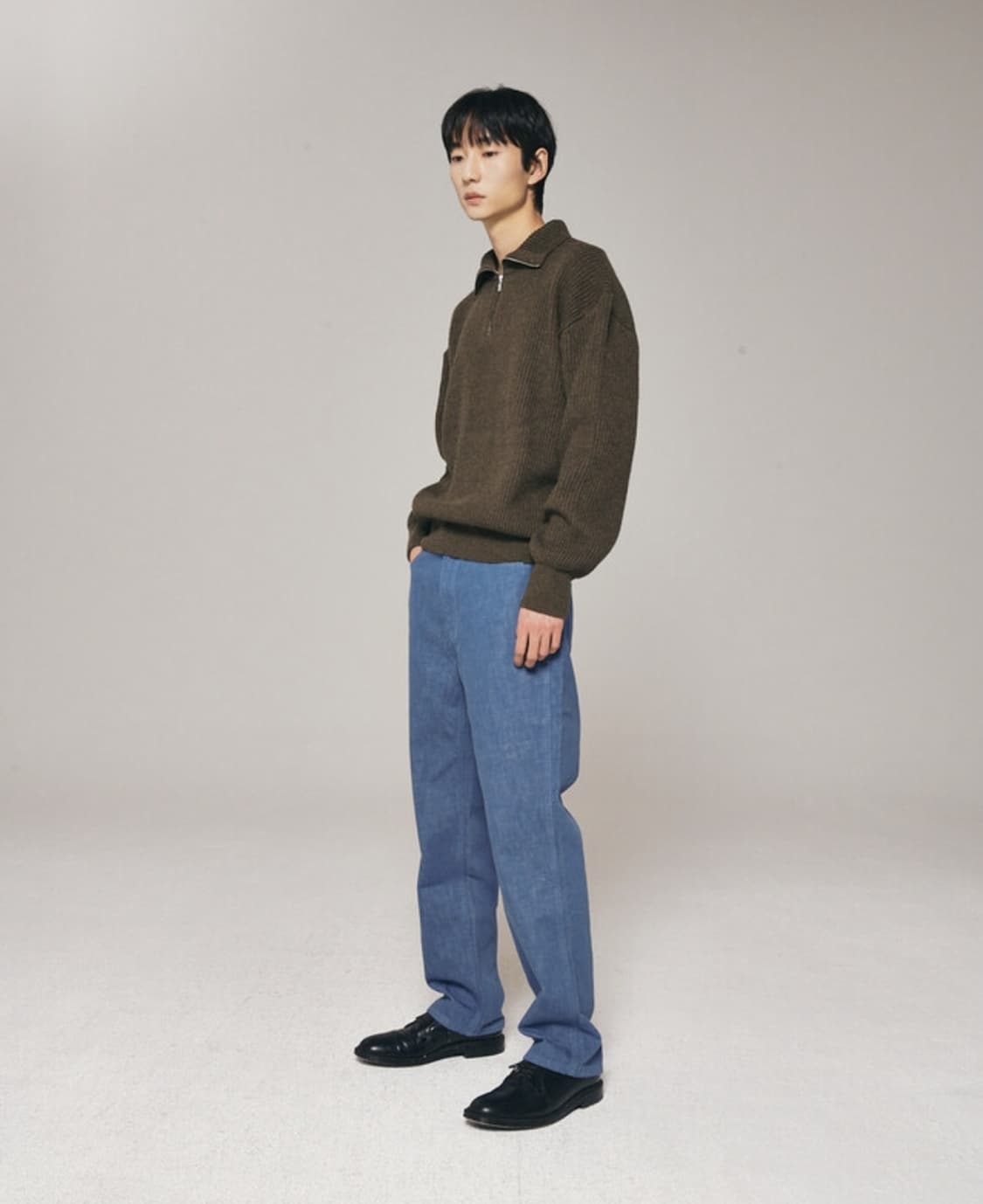 마티스 더 큐레이터 레귤러 데님 팬츠 1 빈티지블루 상품이미지1