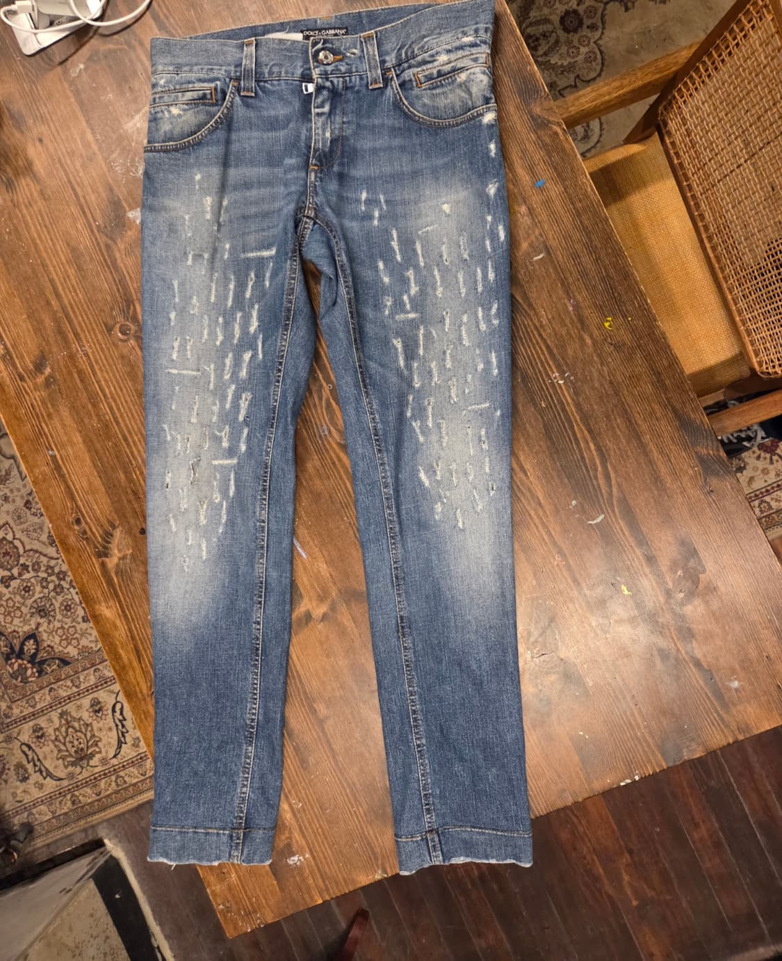 돌체앤가바나 디스트로이드 데님 상품이미지8