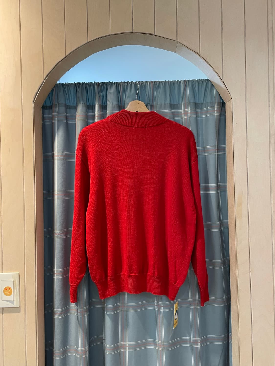 일본빈티지 paris 니트 상품이미지4