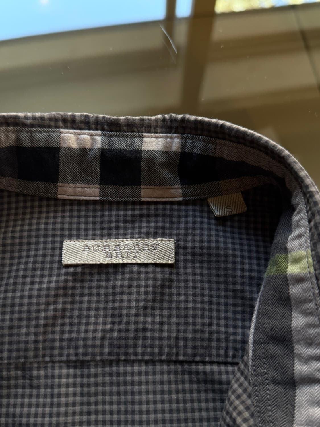 버버리 브릿 버튼다운 셔츠 95 상품이미지8