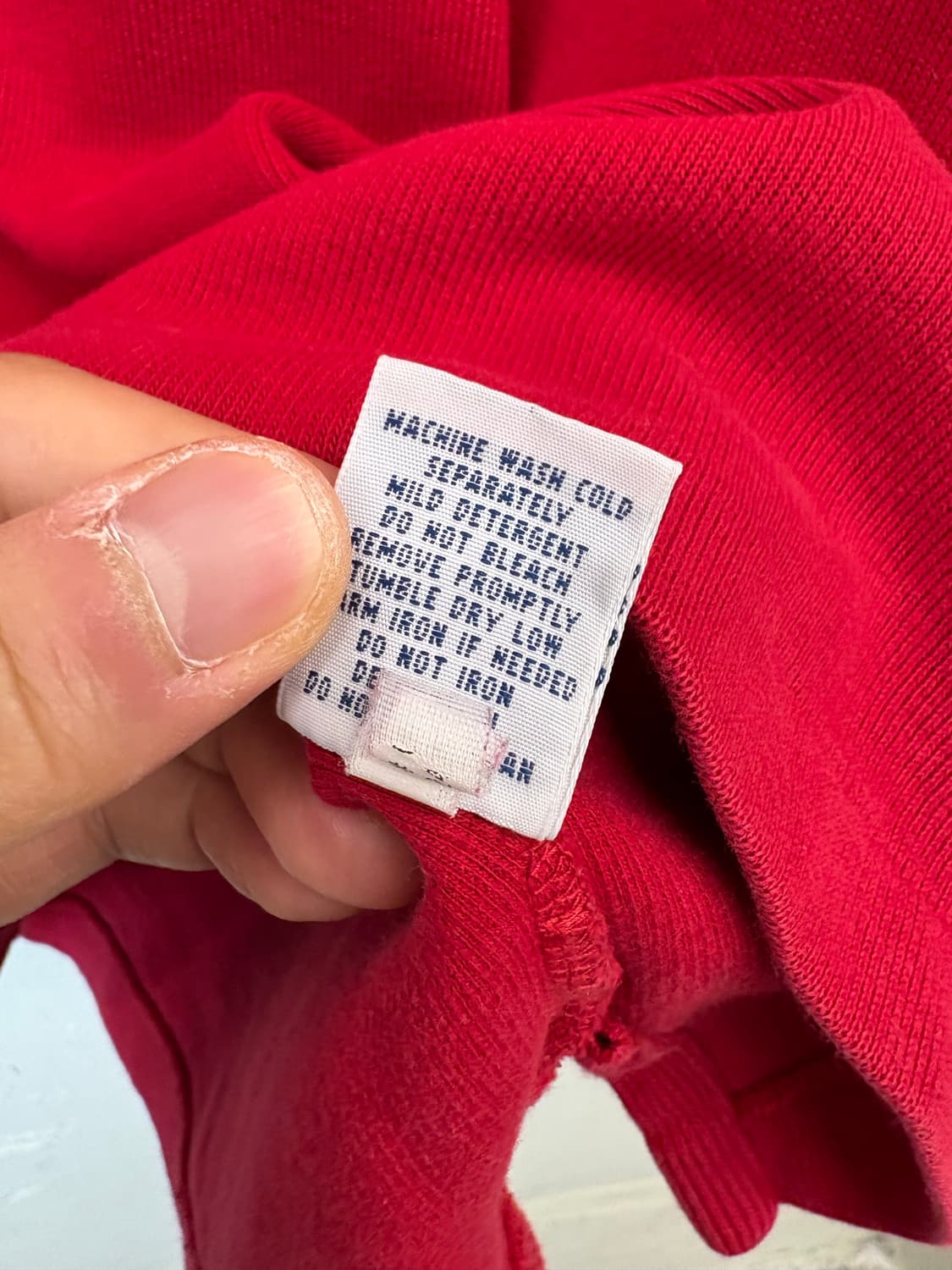 폴로랄프로렌 빈티지 코튼 니트 반집업 상품이미지7