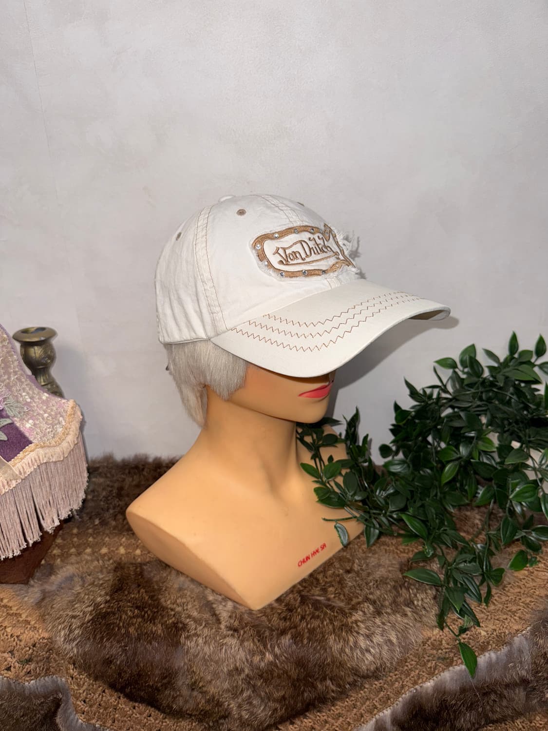 Von Dutch white logo ball cap 상품이미지5