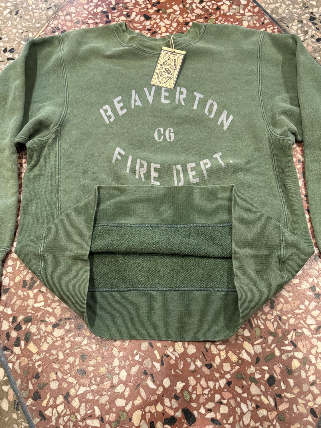 웨어하우스 FIRE DEPT 스웻 (40) 상품이미지6