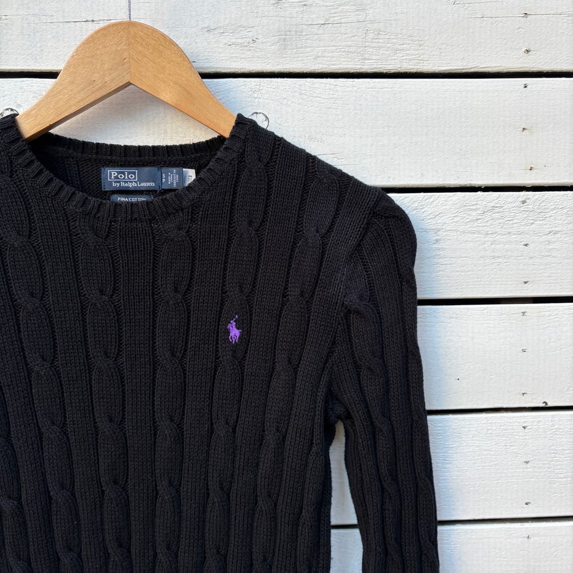 Polo 폴로 케이블 꽈배기 니트 상품이미지3