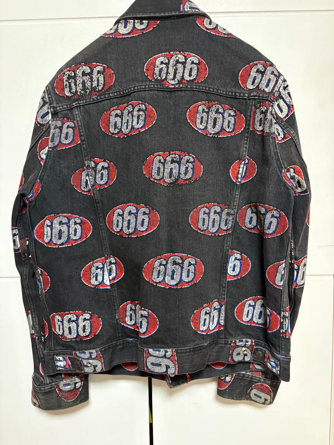 슈프림 17 666 자켓 xl 상품이미지4