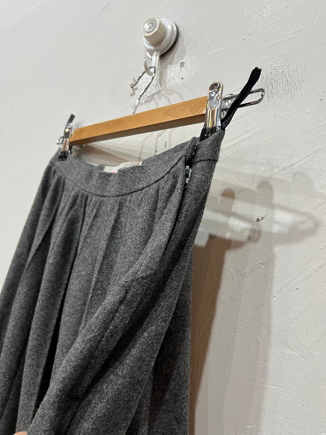 JACQUES ESTEREL 자수 울 스커트 Made in JAPAN  상품이미지5