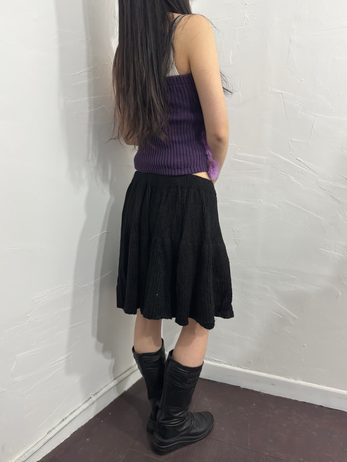 rabbit fur tank top  상품이미지5