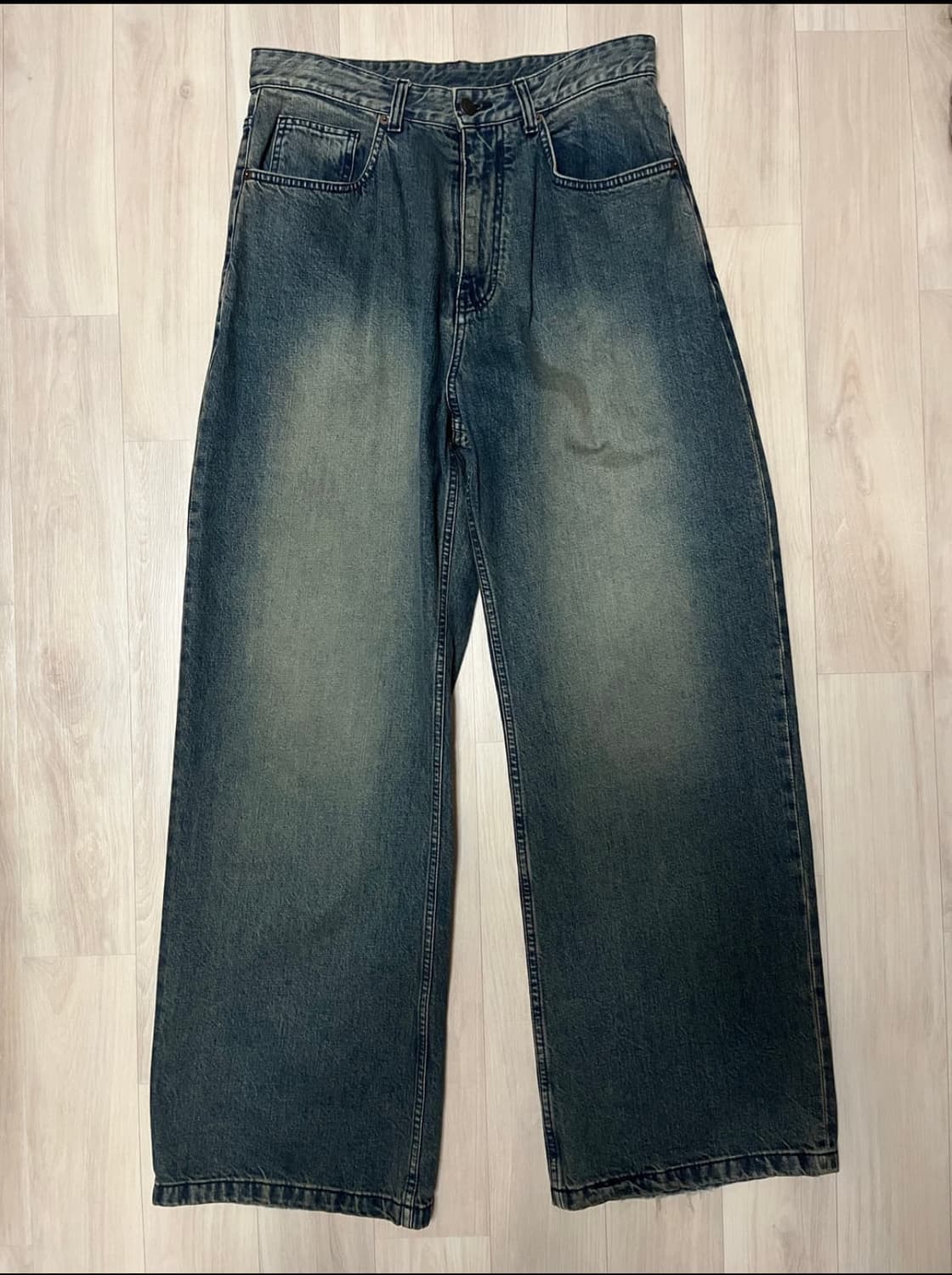 (S)벨리에 트루 와이드 빈티지 빈티지 인디고 상품이미지2