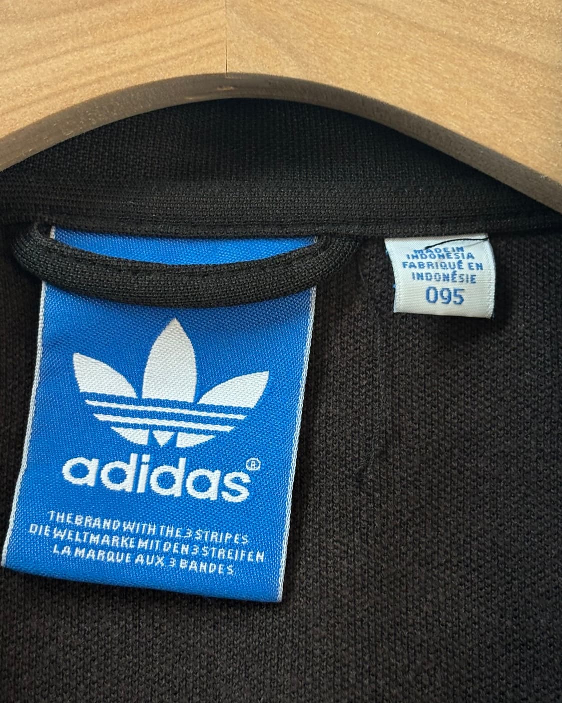 Adidas 아디다스 블랙 베켄바우어 로고 트랙탑 상품이미지8