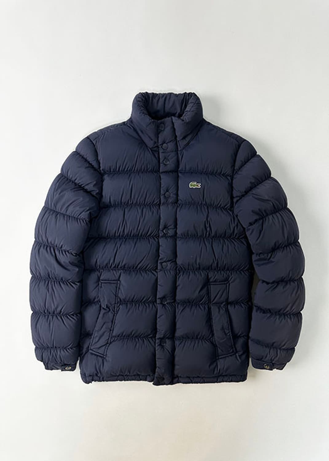 [48] 라코스테 집업 다운 패딩[네이비] 상품이미지1