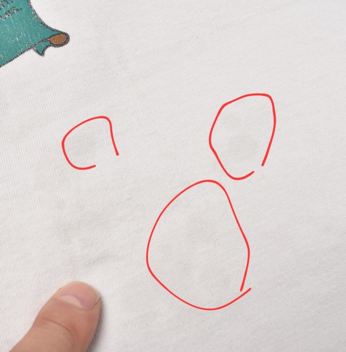 90S 오리지널 OG 아트웨어 반팔 티셔츠 XXL M25062314 상품이미지9