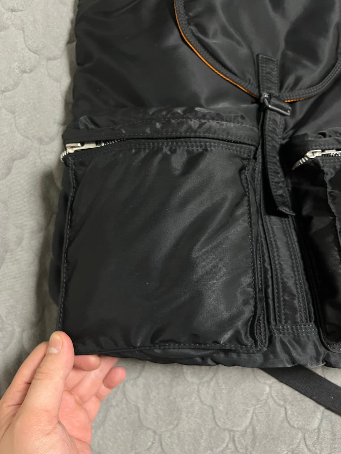 Porter 요시다 포터 탱커 지퍼백팩  럭색 블랙 상품이미지3