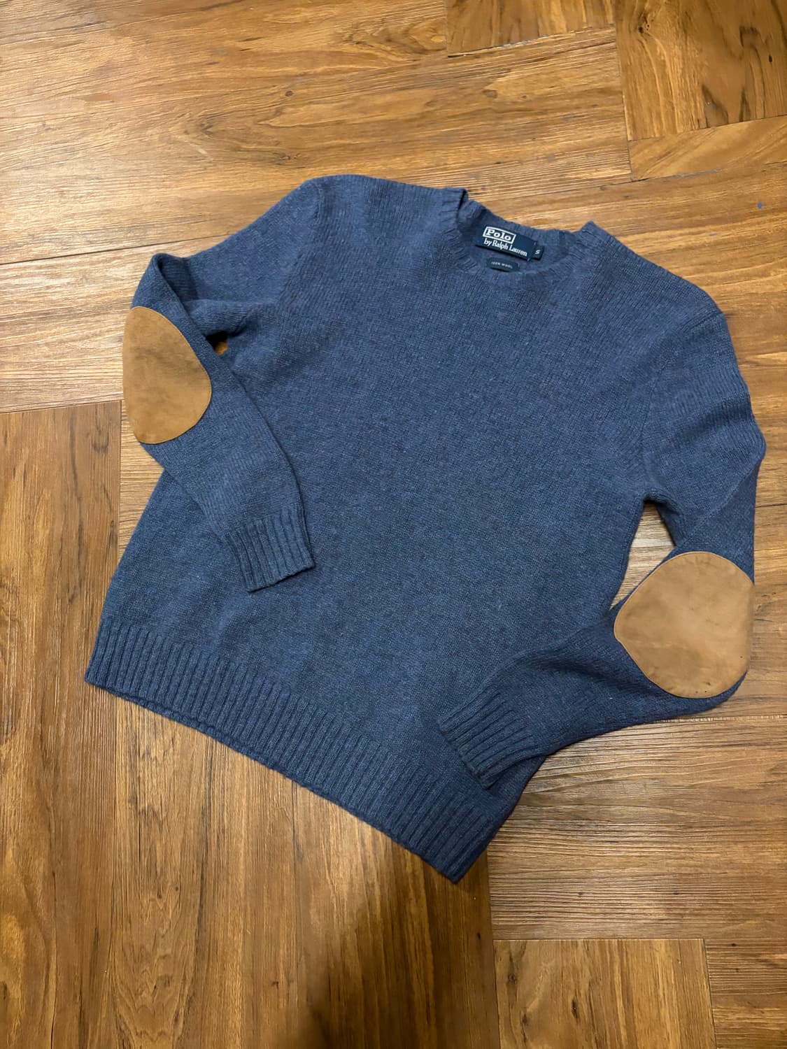 POLO RALPH LAUREN BLUE WOOL KNIT 상품이미지1