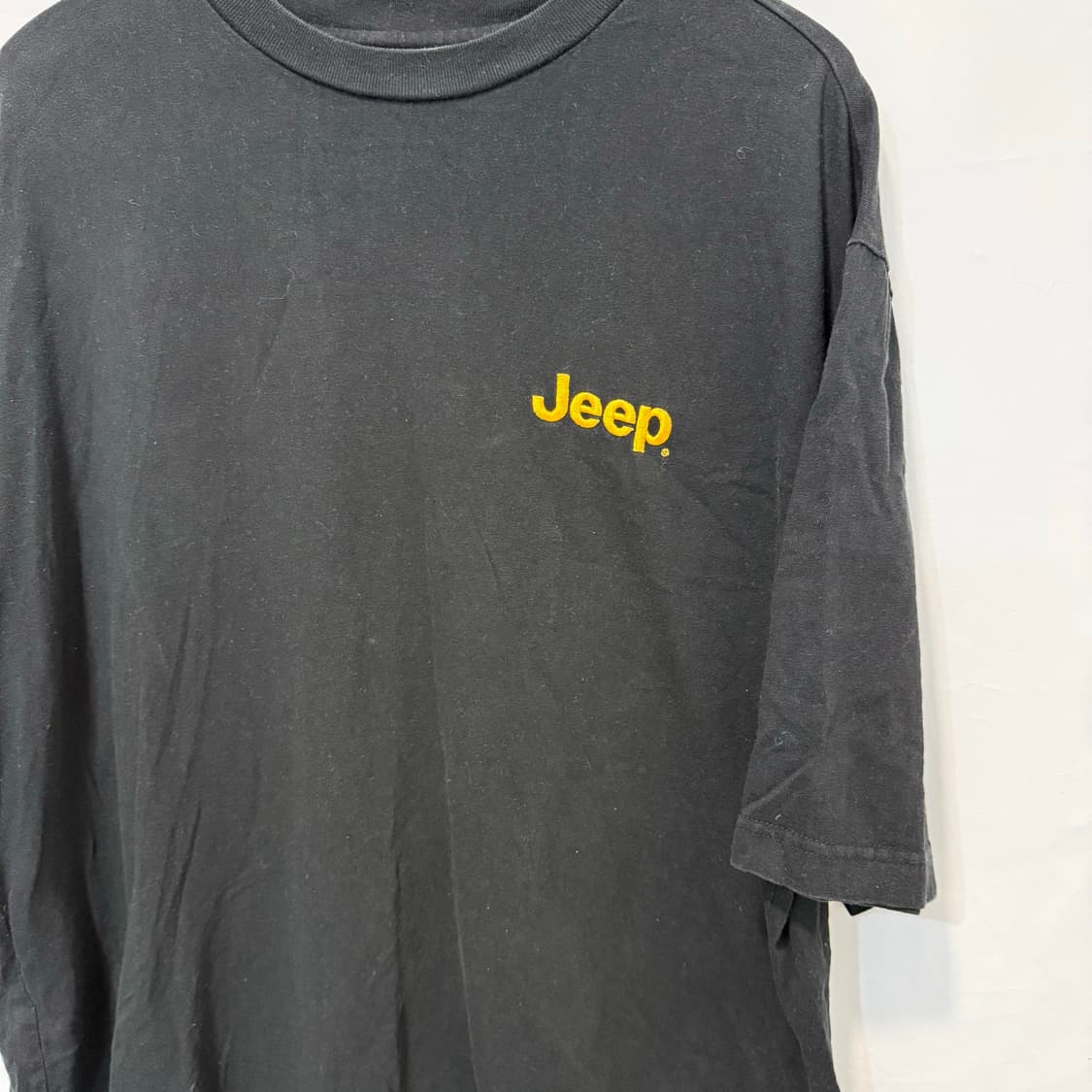 JEEP 지프 백프린팅 루즈핏 코튼 반팔티  XL 상품이미지2