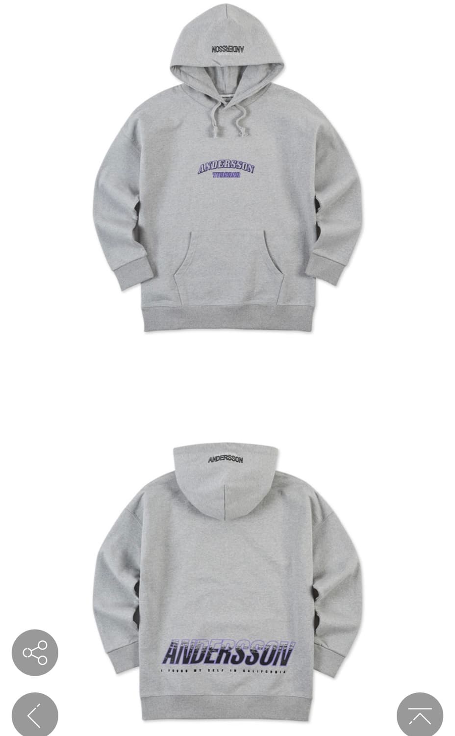 앤더슨벨 후드티 상품이미지2