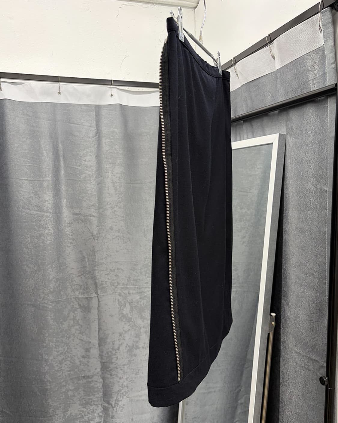 코스타스 무르쿠디스 사이드 지퍼 울 스커트 상품이미지4