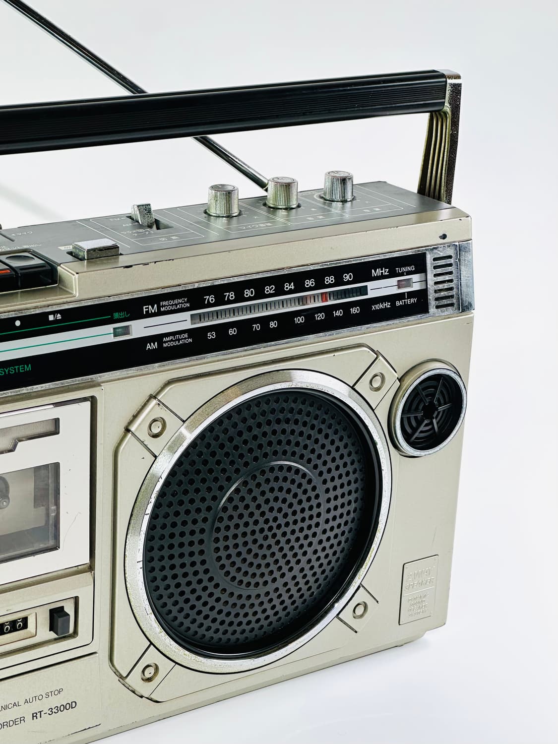 도시바 빈티지 RT-3300D 라디오 카세트 플레이어 레코더 상품이미지4