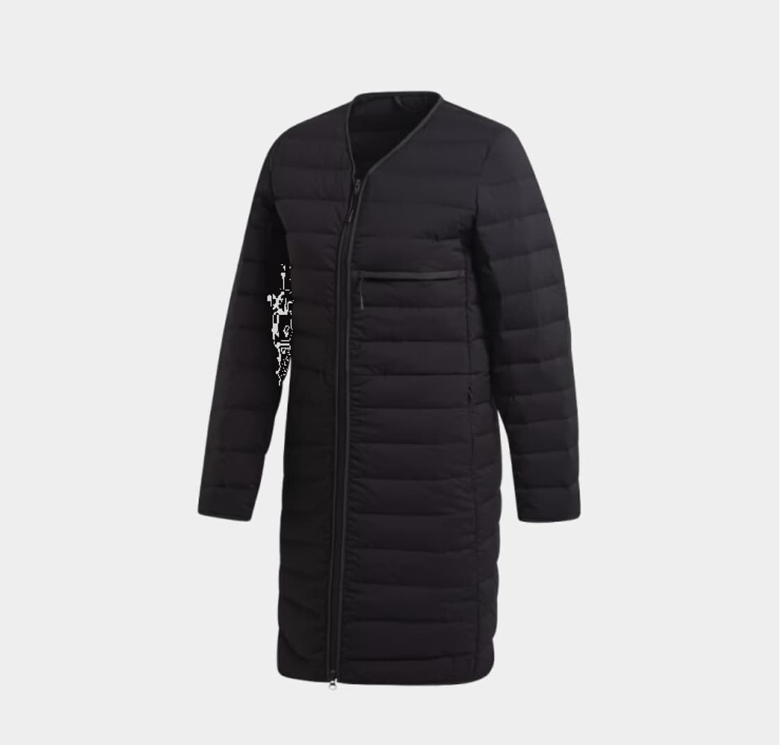 Y-3 요지야마모토 블랙 롱 경량패딩 XS 상품이미지2