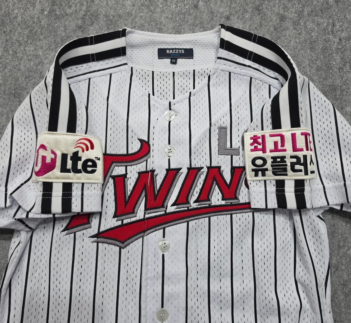 헤지스 x LG 트윈스 콜라보 야구 유니폼 반팔 져지 85 상품이미지4