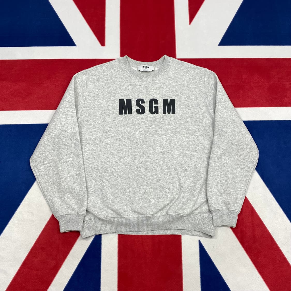MSGM 오버핏 맨투맨 M 실측 L  상품이미지1