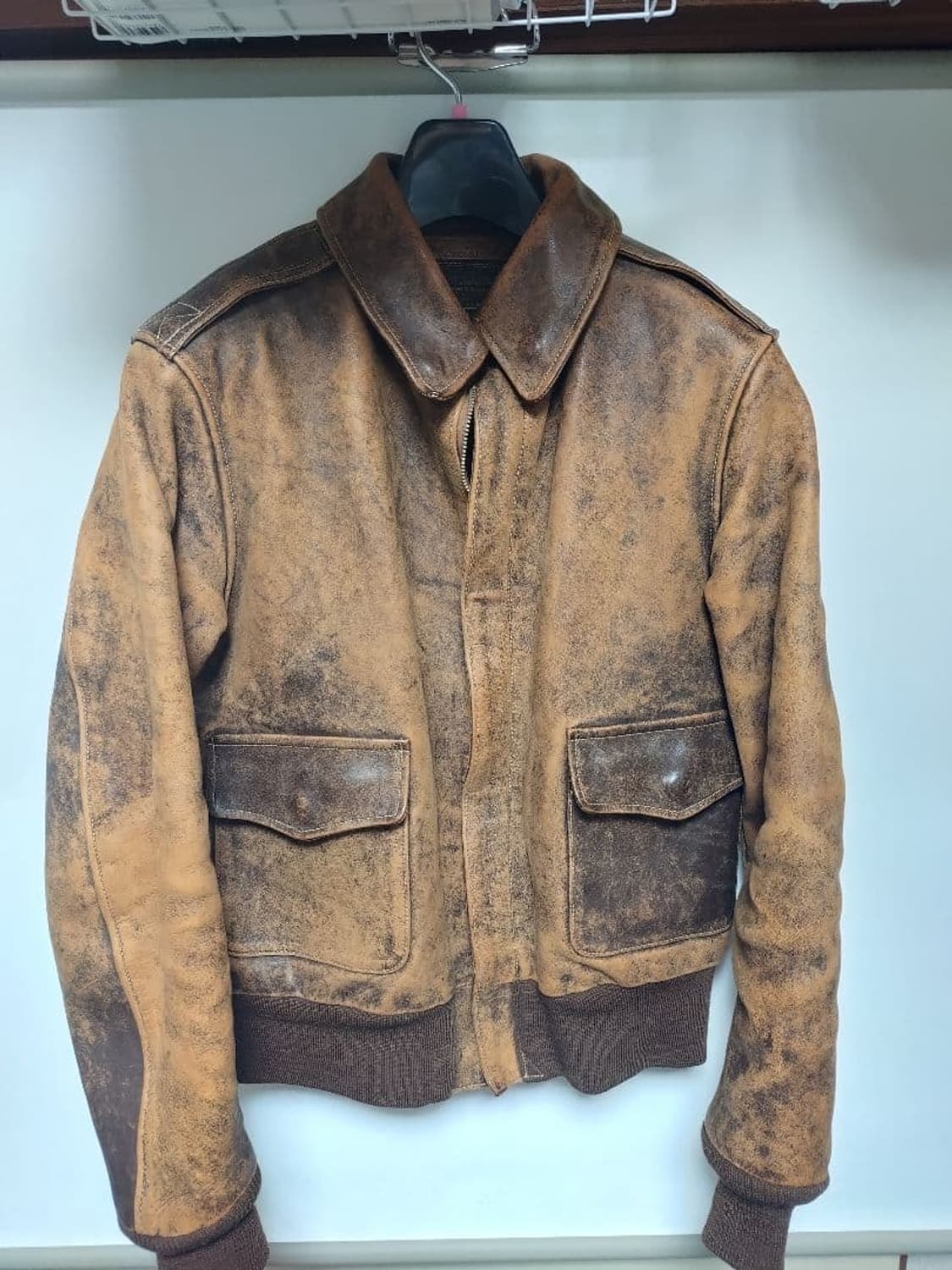 (38) 버즈릭슨 a-2 가죽자켓 상품이미지3