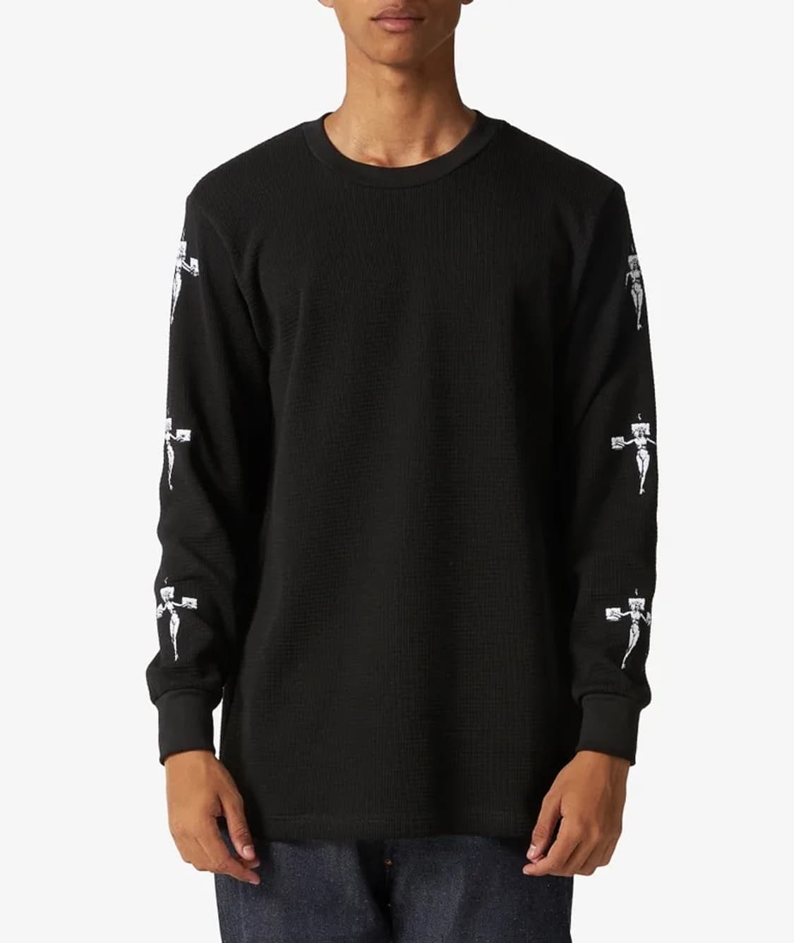 퍼킹어썸 릴리트 롱슬리브 블랙 M 새상품 상품이미지1