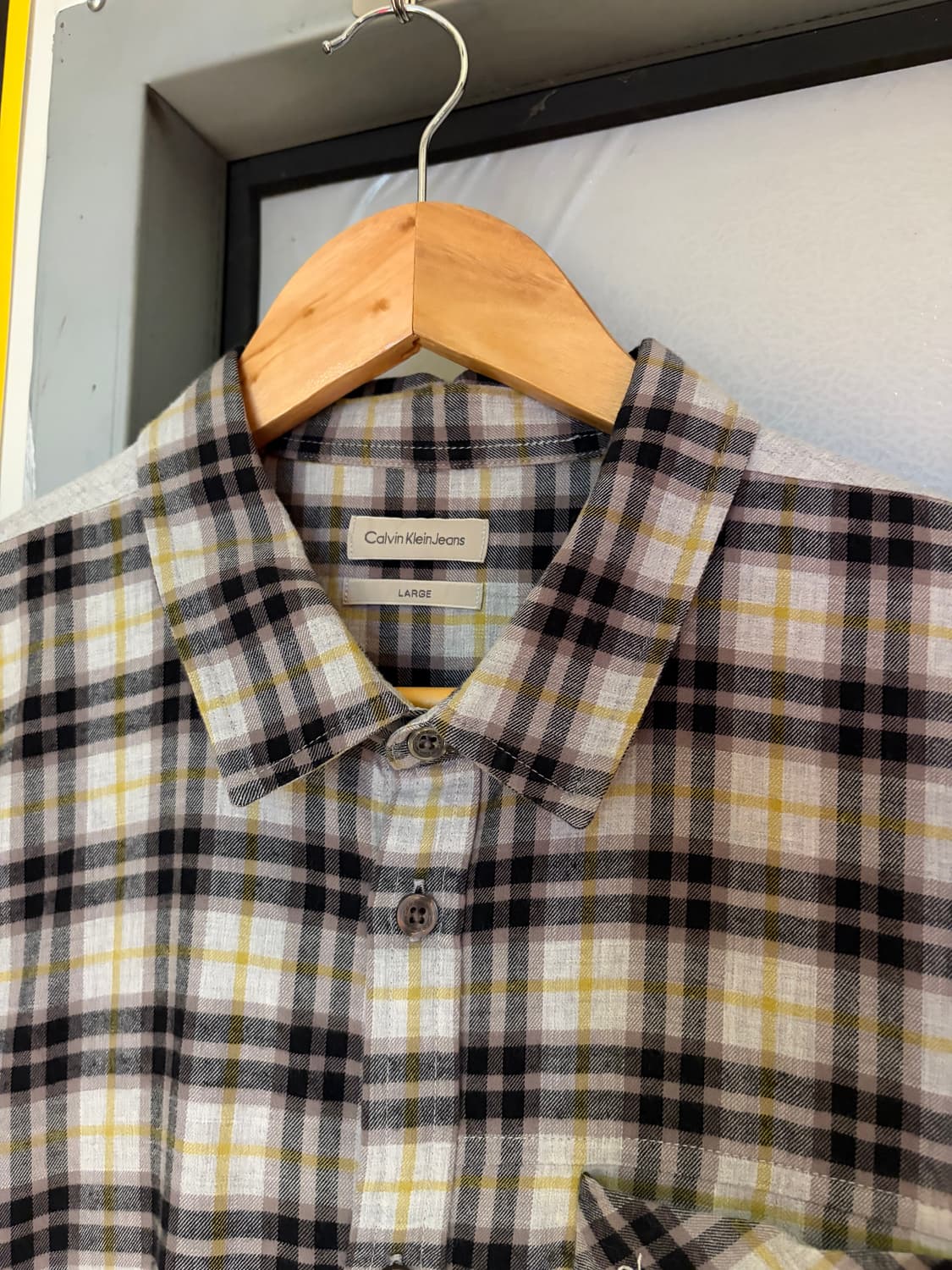 캘빈클라인 타탄체크 셔츠 상품이미지4