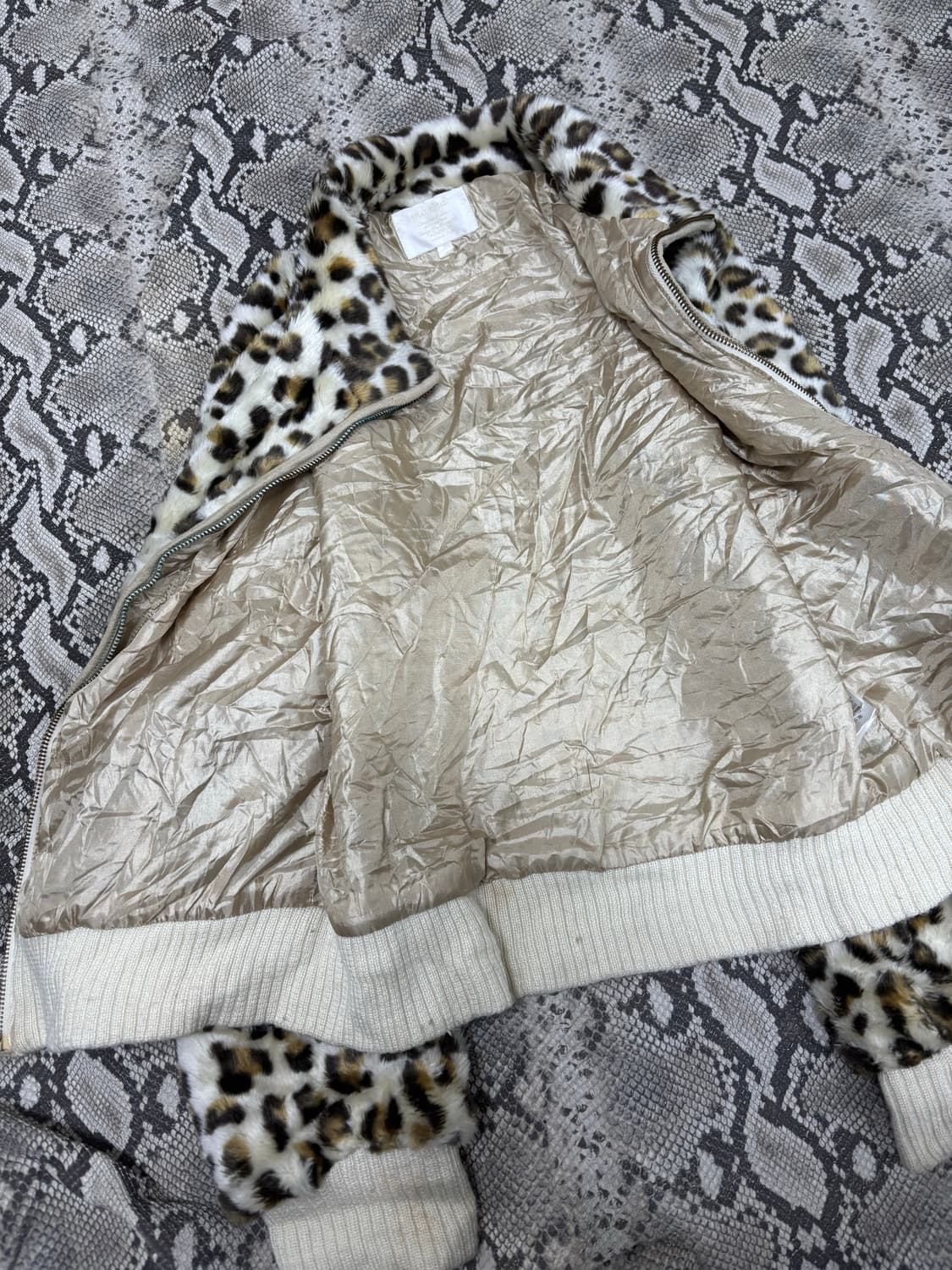 [GAL]Leopard Fleece Zip Up 상품이미지7