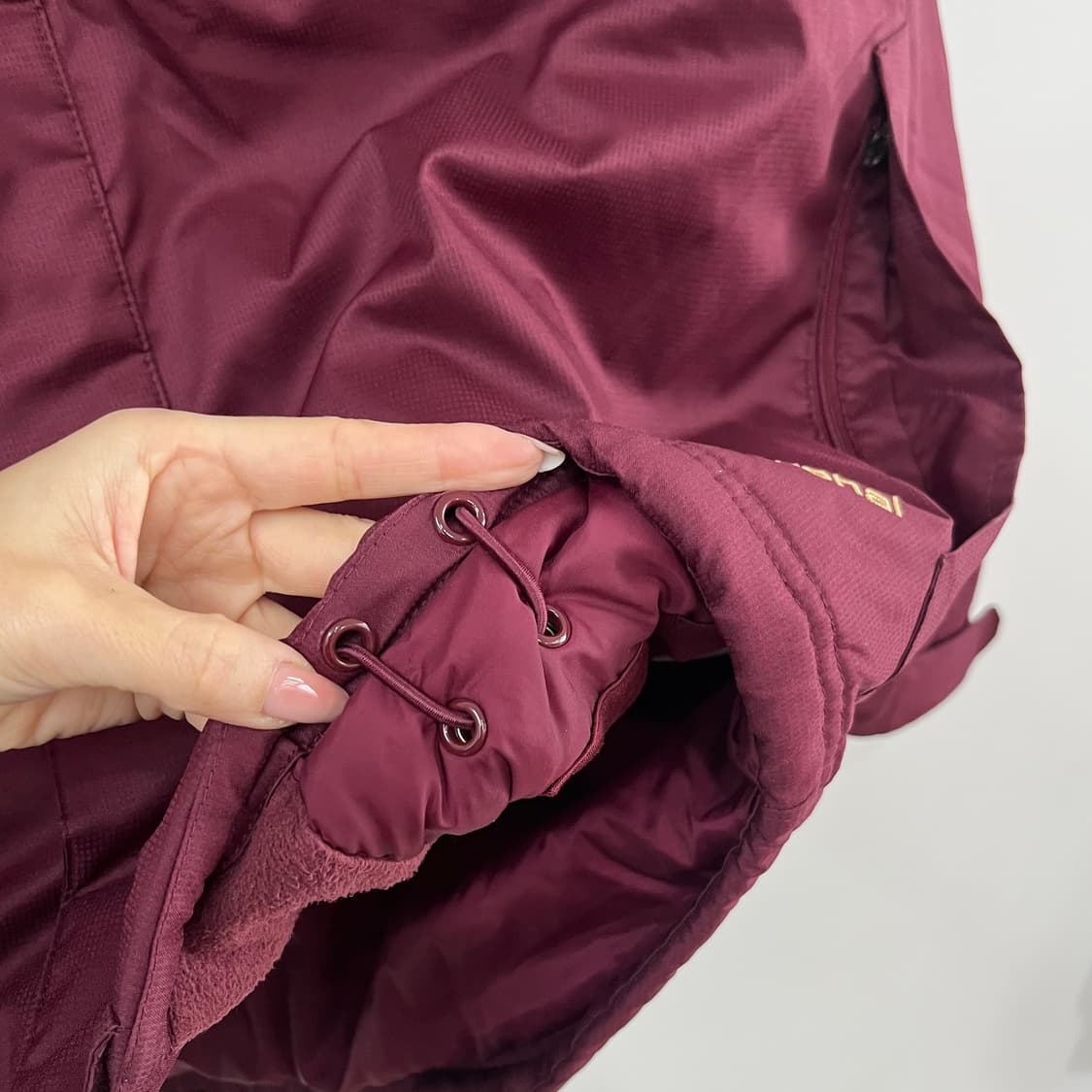 나이키 아스날 07-08 버건디 미드필드 바람막이 자켓 상품이미지6