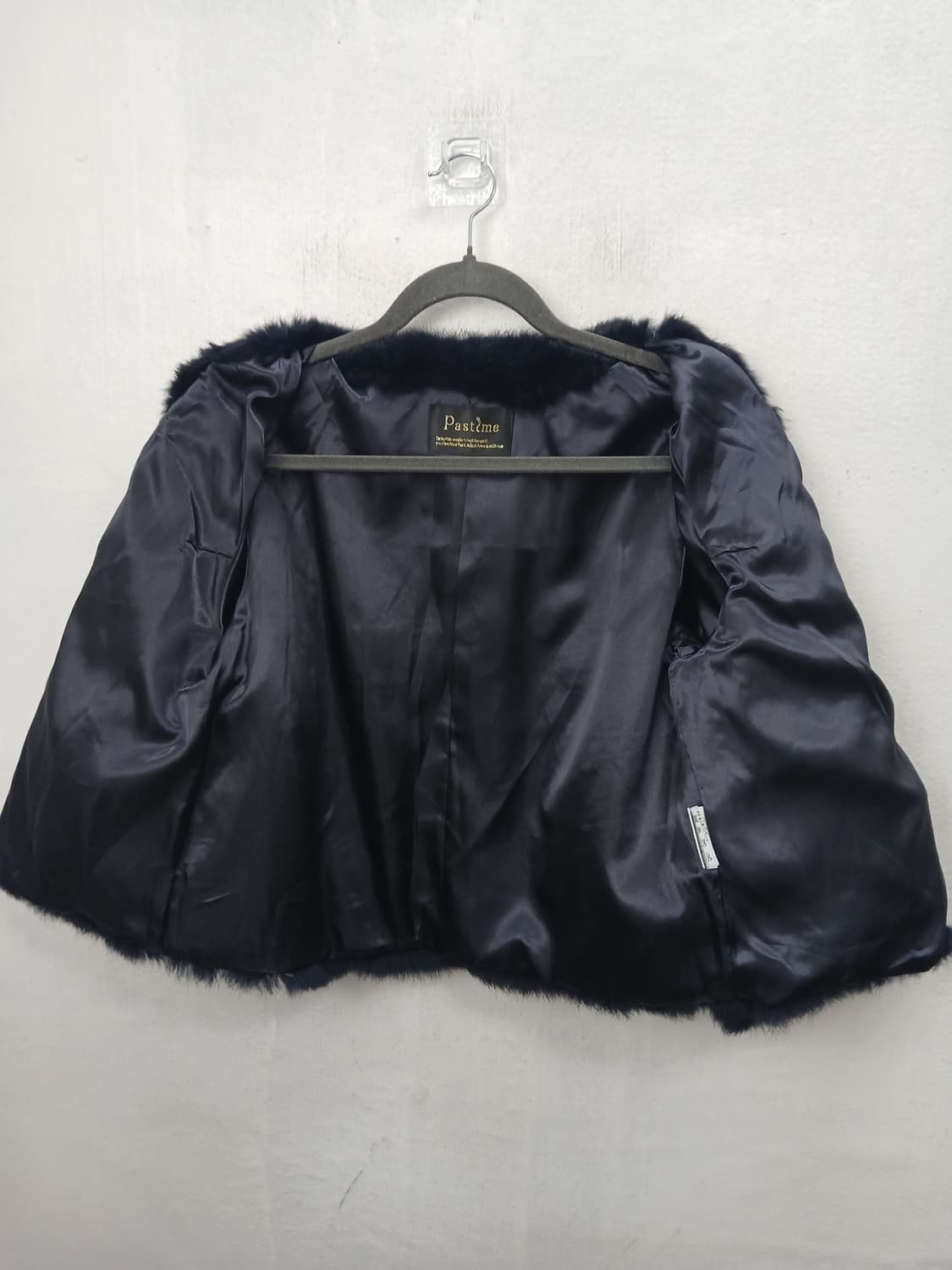 Pastime 천연토끼털 숏 자켓 네이비 90-95 M 상품이미지8