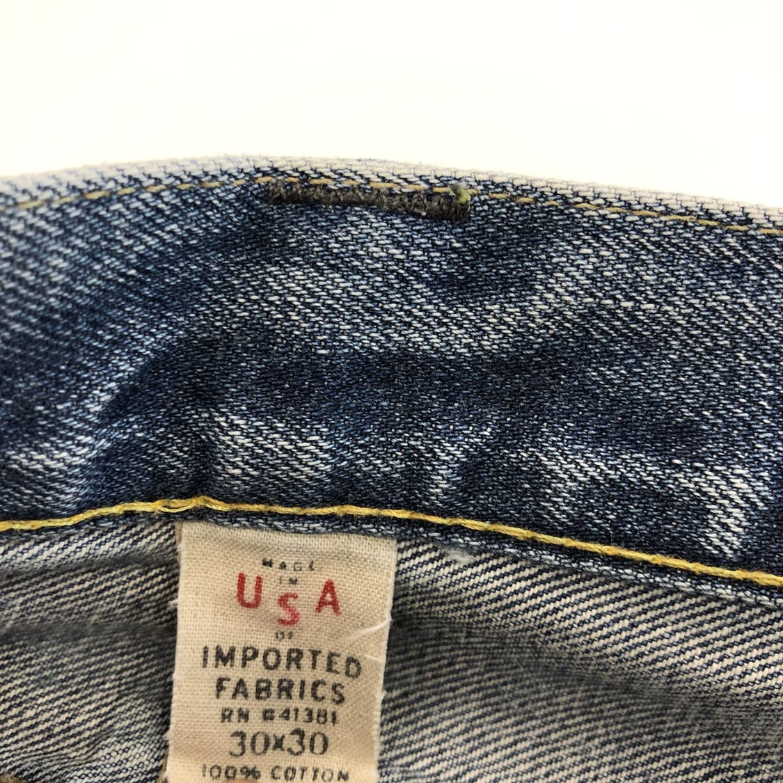더블알엘 USA 셀비지 데님진 29 인치  상품이미지5