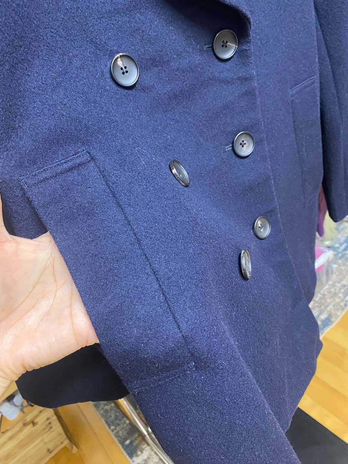폴스미스 네이비 코트 40사이즈 상품이미지5