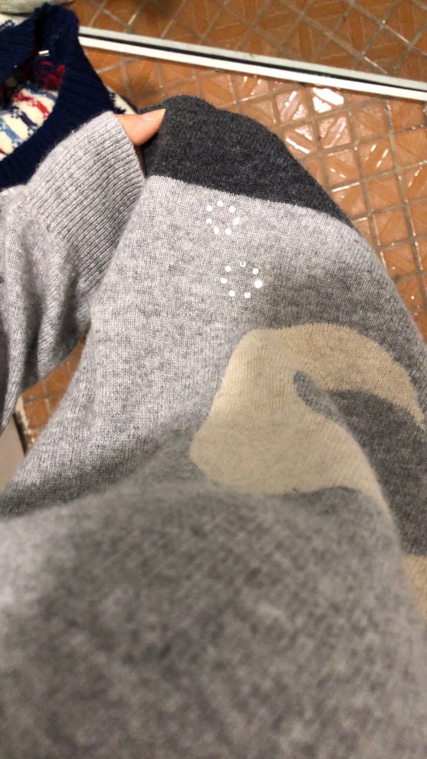 패턴 니트 상품이미지2