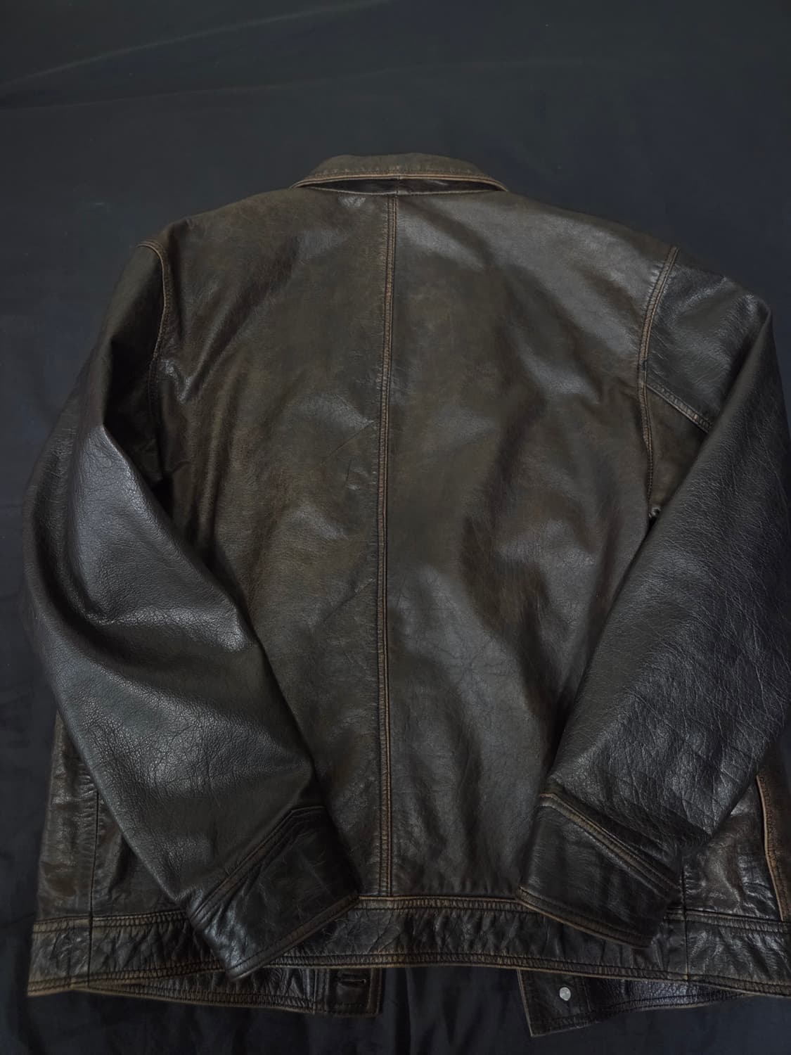 자라 버팔로 가죽자켓 L-XL 상품이미지4