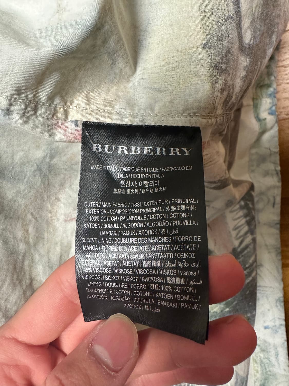 버버리 바람막이 상품이미지4