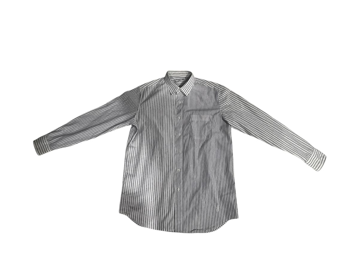 Uniqlo x jw anderson 스트라이프 셔츠 상품이미지1