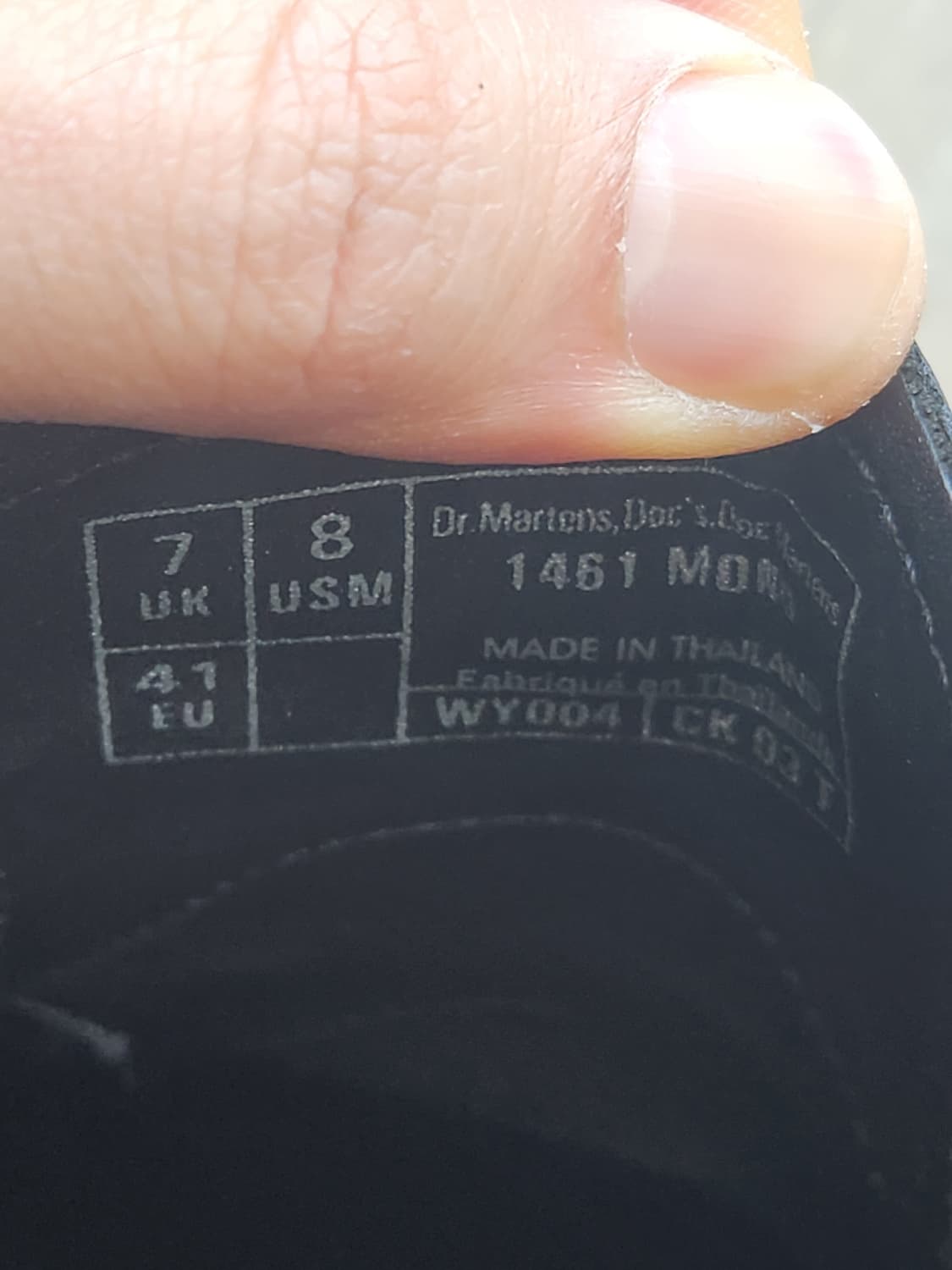 닥터마틴 1461 모노 (260) 상품이미지9