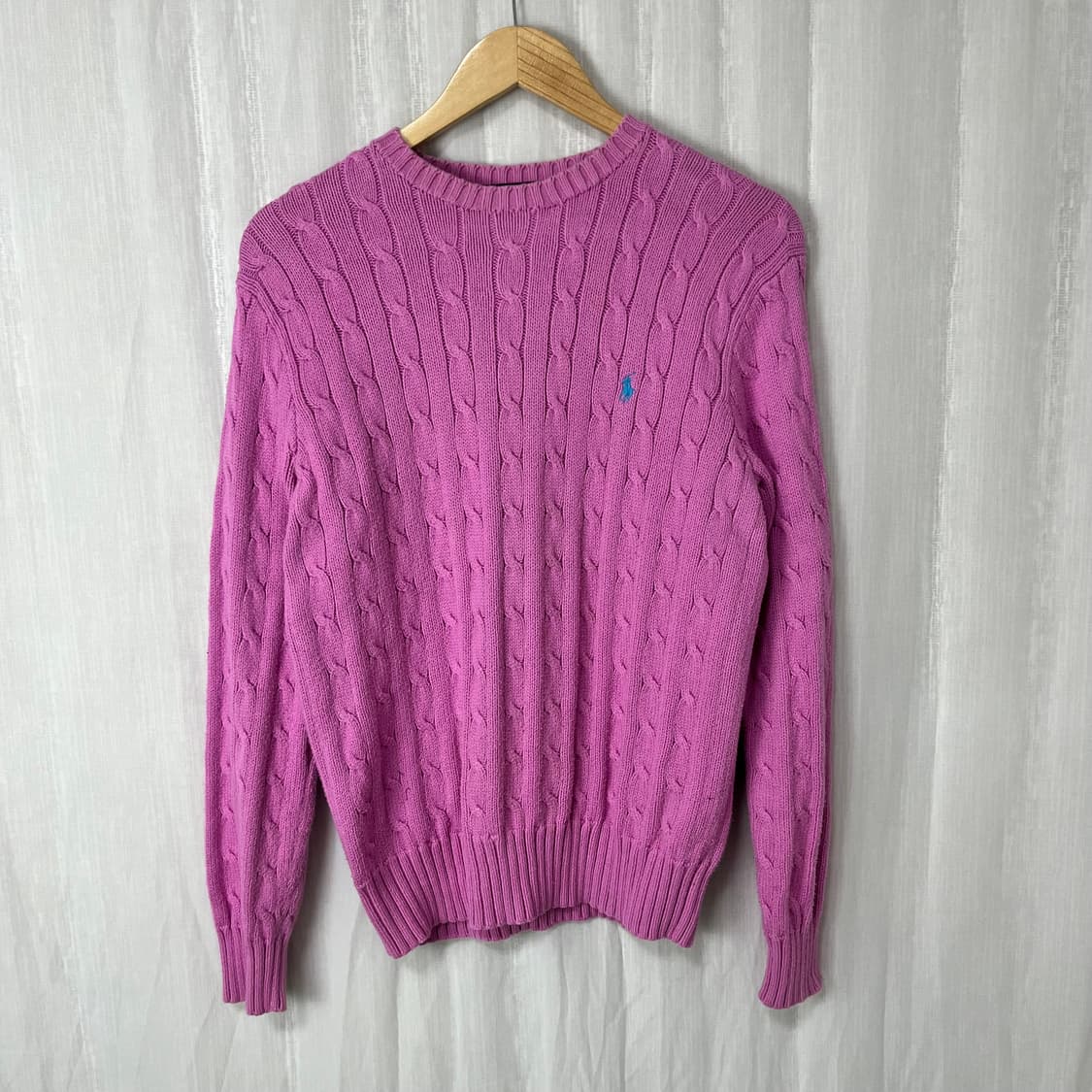 폴로랄프로렌 꽈배기니트(여M~L) 상품이미지1