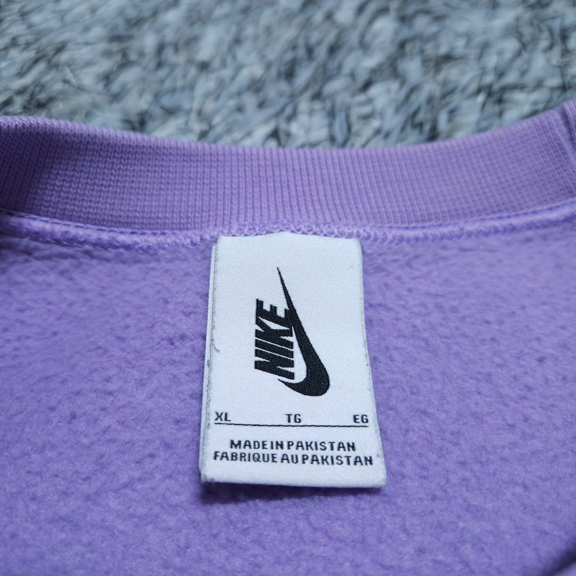 나이키) XL 여자 NRG 솔로스우시 맨투맨 라일락 / 왕눈이샵 상품이미지8