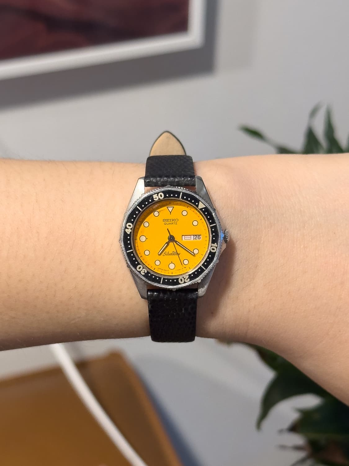 [희귀] 세이코 실버웨이브 오렌지 다이버 - 80s 빈티지 쿼츠 (2A2 상품이미지5